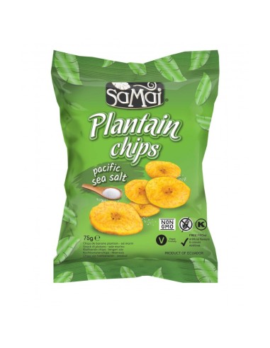 CHIPS BANANE PLANTAIN SALE SAMAI 75G*15/CT