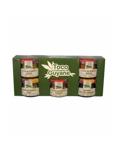 COFFRET 5 SAUCES TOCO 25G