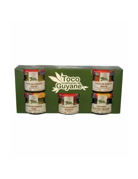 COFFRET 5 SAUCES TOCO 25G