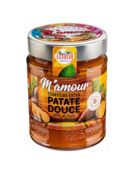 CONFITURE PATATE DOUCE MAMOUR 325G