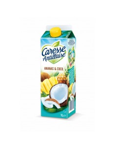 NECTAR ANANAS LAIT COCO CARESSE 1L