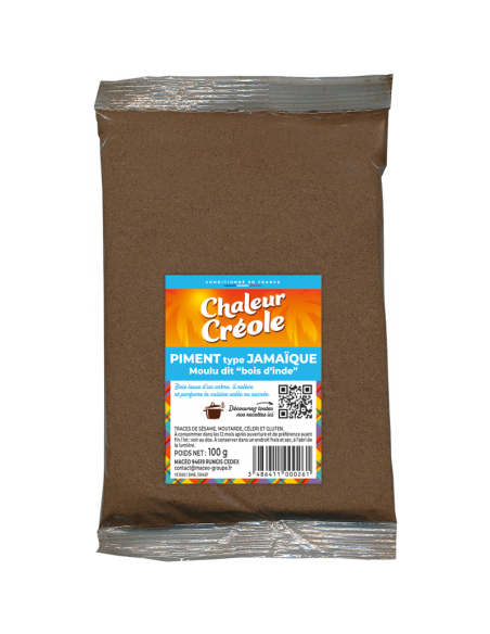 PIMENT JAMAIQUE MOULU CREOLE 100G