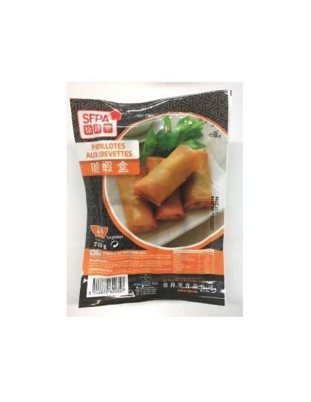 PAPILLOTE CREVETTE SFPA 24P
