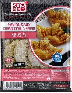 RAVIOLI FRIT CREVETTE SFPA 20P