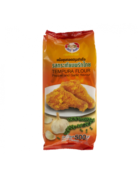 FARINE TEMPURA POIVRE et AIL UNCLE BARNS 500G