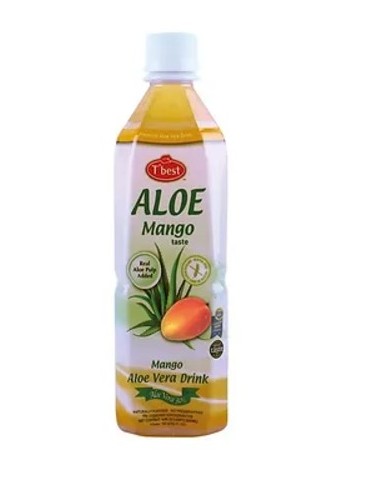BOISSON ALOE VERA MANGUE TBEST 500ML*20/CT