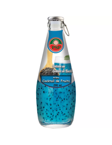 JUS COCKTAIL BASILIC PSP 290ML*24/CT