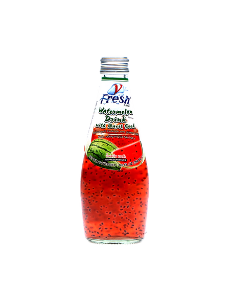 JUS PASTEQUE GRAIN BASILIC VFRESH 290ML