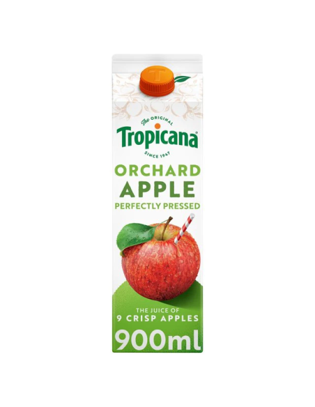 JUS DE POMME PRESSE TROPICANA 900ML