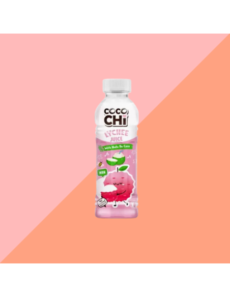 JUS LITCHI AVEC NATA COCO COCOCHI 450ML*24/CT