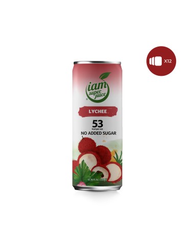 JUS LITCHI IAM SUPERJUICE 330ML*12/CT