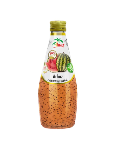 JUS PASTEQUE GRAIN BASILIC VINUT 290ML*24/CT