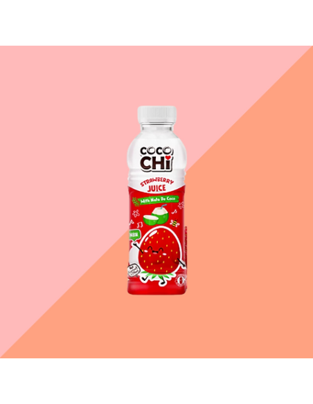 JUS FRAISE AVEC NATA COCO COCOCHI 450ML*24/CT