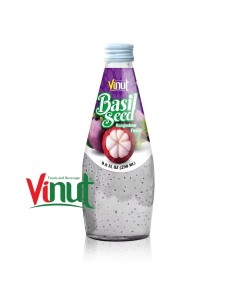 JUS MANGOUSTAN GRAIN BASILIC VINUT 290ML*24/CT