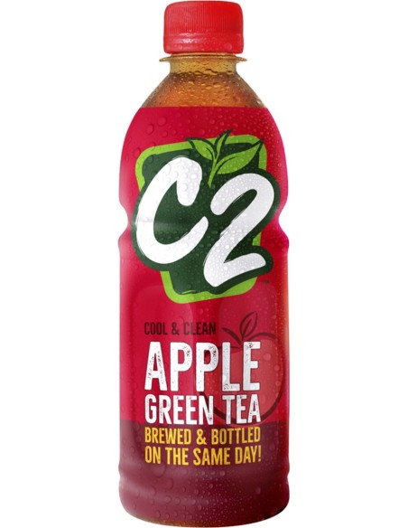 BOISSON THE VERT C2 POMME 500ML