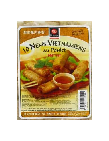 NEM POULET SINGLY 10P