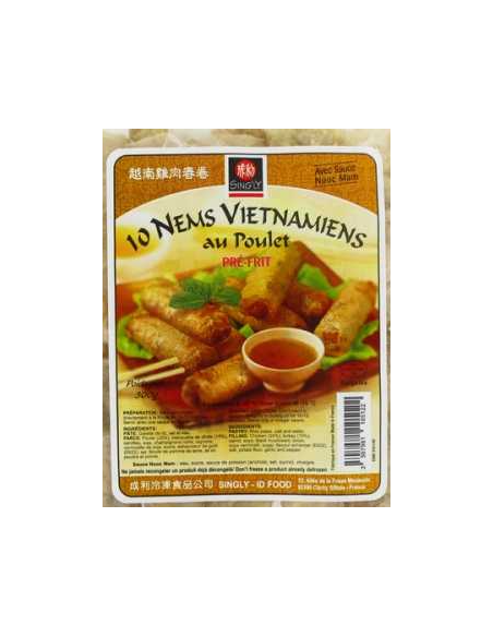 NEM POULET SINGLY 10P