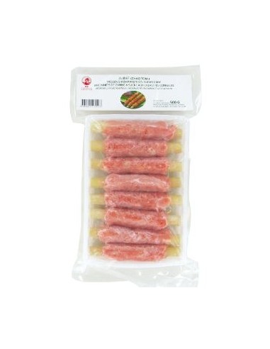 BATONNET CANNE A SUCRE CREVETTE COQ 500G*20/CT