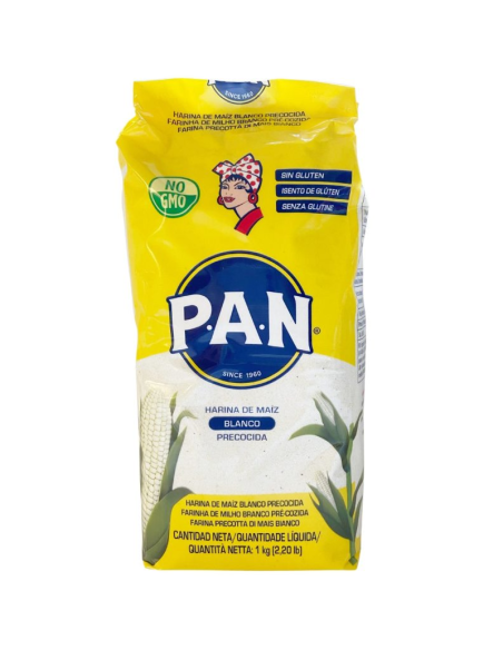 FARINE MAIS BLANC NON OMG PAN 1KG