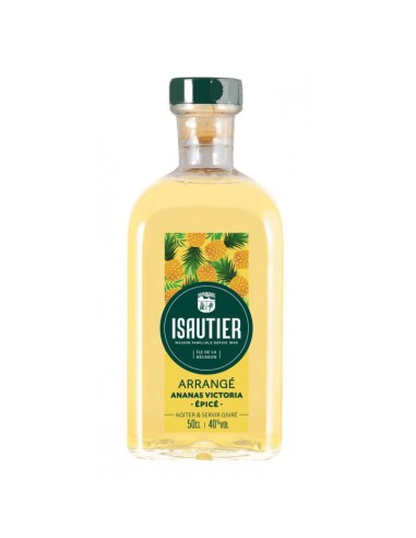 RHUM ARRANGE ANANAS EPICE ISAUTIER 40% 50CL
