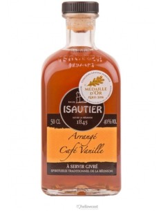 RHUM ARRANGE CAFE VANILLE ISAUTIER 40% 50CL