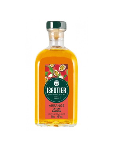 RHUM ARRANGE LETCHI PASSION ISAUTIER 40% 50CL