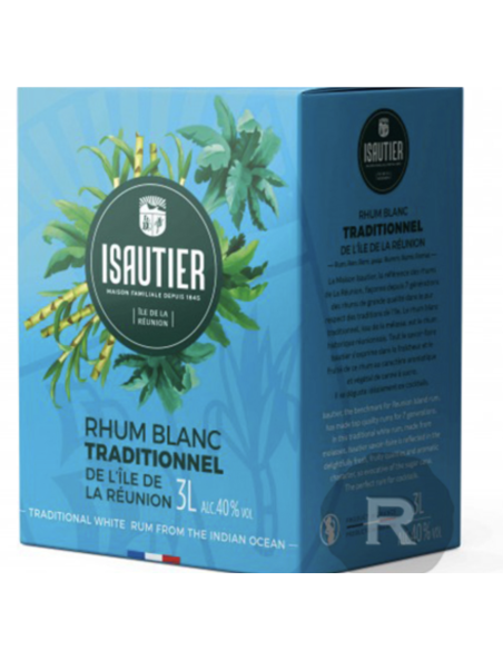 RHUM BLANC ISAUTIER 3L 40%