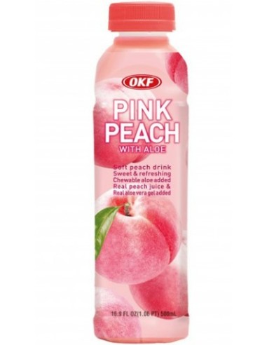 BOISSON ALOE VERA PECHE OKF 500ML*20/CT