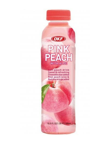 BOISSON ALOE VERA PECHE OKF 500ML*20/CT