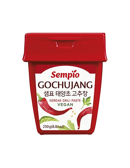 VEGAN PATE PIMENT ROUGE GOCHUJANG SANS GLUTEN SEMPIO 250G