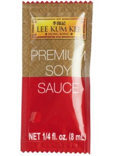 SAUCE SOJA SALE LKK 8ML*250P/SAC