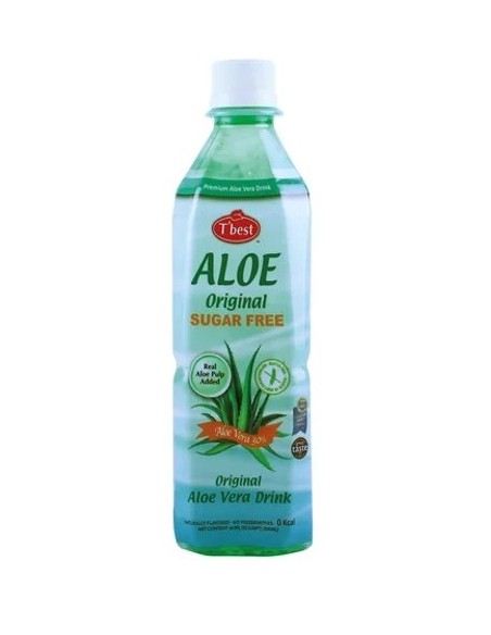 BOISSON ALOE VERA SANS SUCRE TBEST 500ML*20/CT