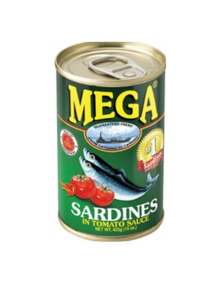 SARDINE SAUCE TOMATE MEGA 425G