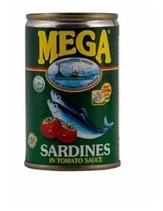 SARDINE SAUCE TOMATE MEGA 155G