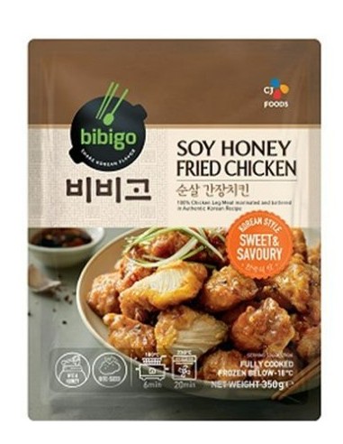 POULET FRIT SAUCE MIEL et SOJA BIBIGO 350G*20/CT