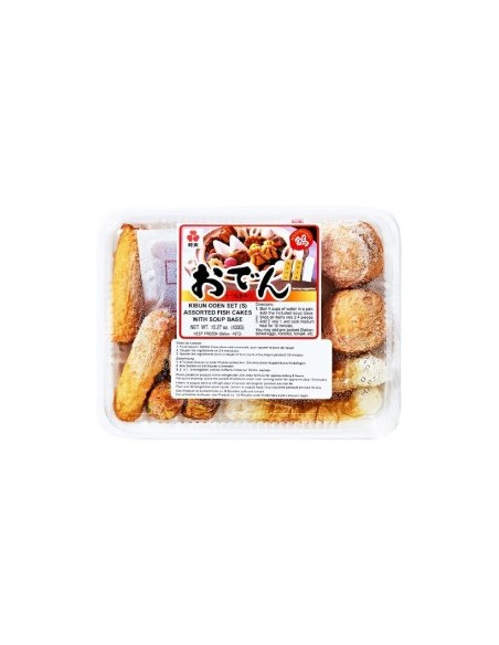 ODEN SET 7 SORTES AVEC SAUCE KIBUN 433G