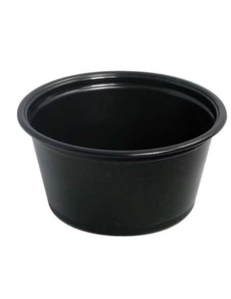 POT SAUCE SANS COUVERCLE PL2 NOIR 60ML 125P