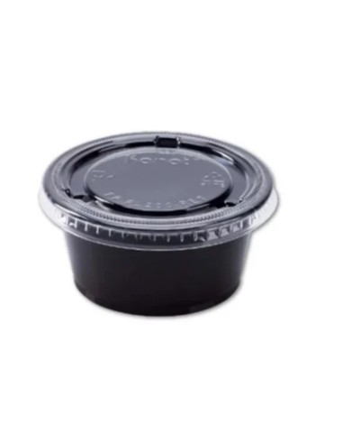 POT SAUCE PL2 NOIR 60ML A/COUV 125P*20/CT