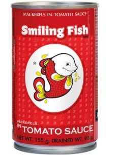 MAQUEREAU SAUCE TOMATE SMILING FISH 155G