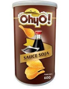 CHIPS SAUCE SOJA OHYO 60G