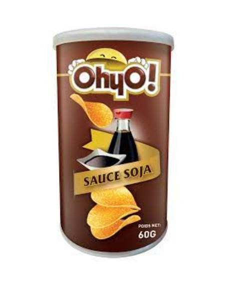 CHIPS SAUCE SOJA OHYO 60G