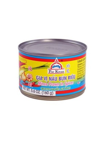 CREV HACHE AUX EPICES- TOM BUN RIEU NANG FAH 160G*48/CT
