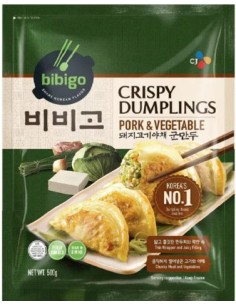 DUMPLING CROUSTILLANT PORC LEGUMES BIBIGO 560G