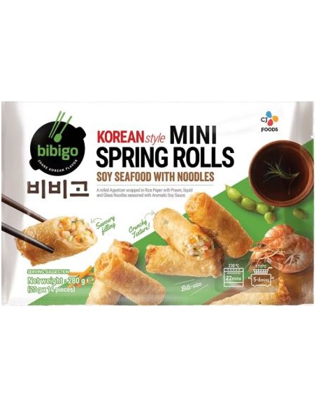 NEM MINI FRUIT DE MER KOREAN STYLE BIBIGO 280G