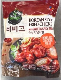 POULET FRIT STYLE KOREAN BIBIGO 350G