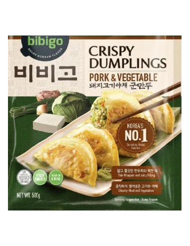 DUMPLING CROUSTILLANT PORC LEGUMES BIBIGO 560G*15/CT