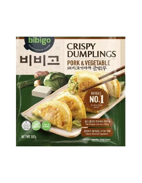 DUMPLING CROUSTILLANT PORC LEGUMES BIBIGO 560G*15/CT