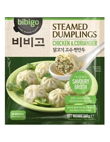DUMPLING POULET CORIANDRE BIBIGO 560G