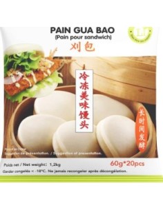 BRIOCHE GUA BAO HANABI 60G*20*6/CT