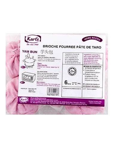 BRIOCHE TARO KARTS 360G 6P